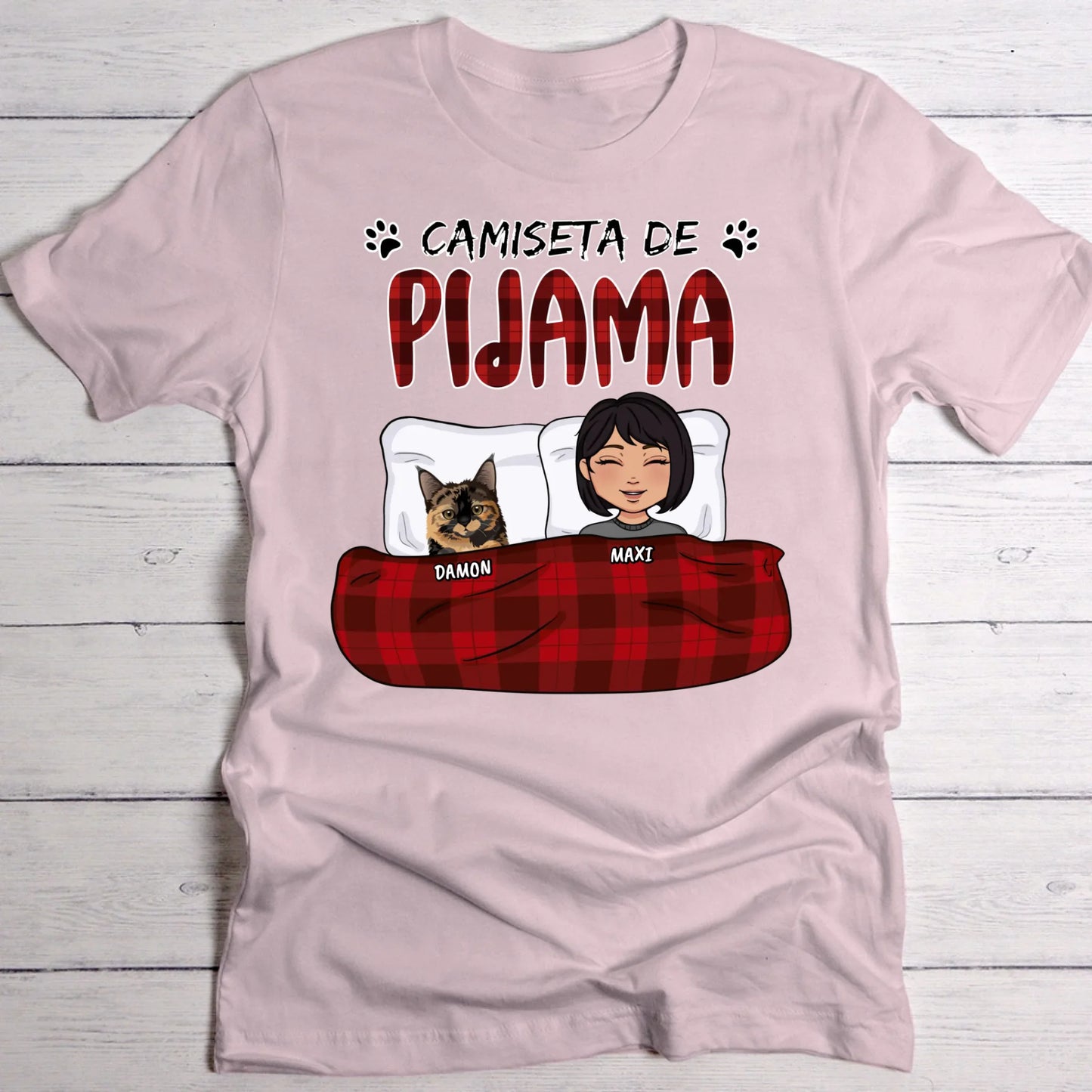 Mi camiseta de pijama - Camiseta personalizada