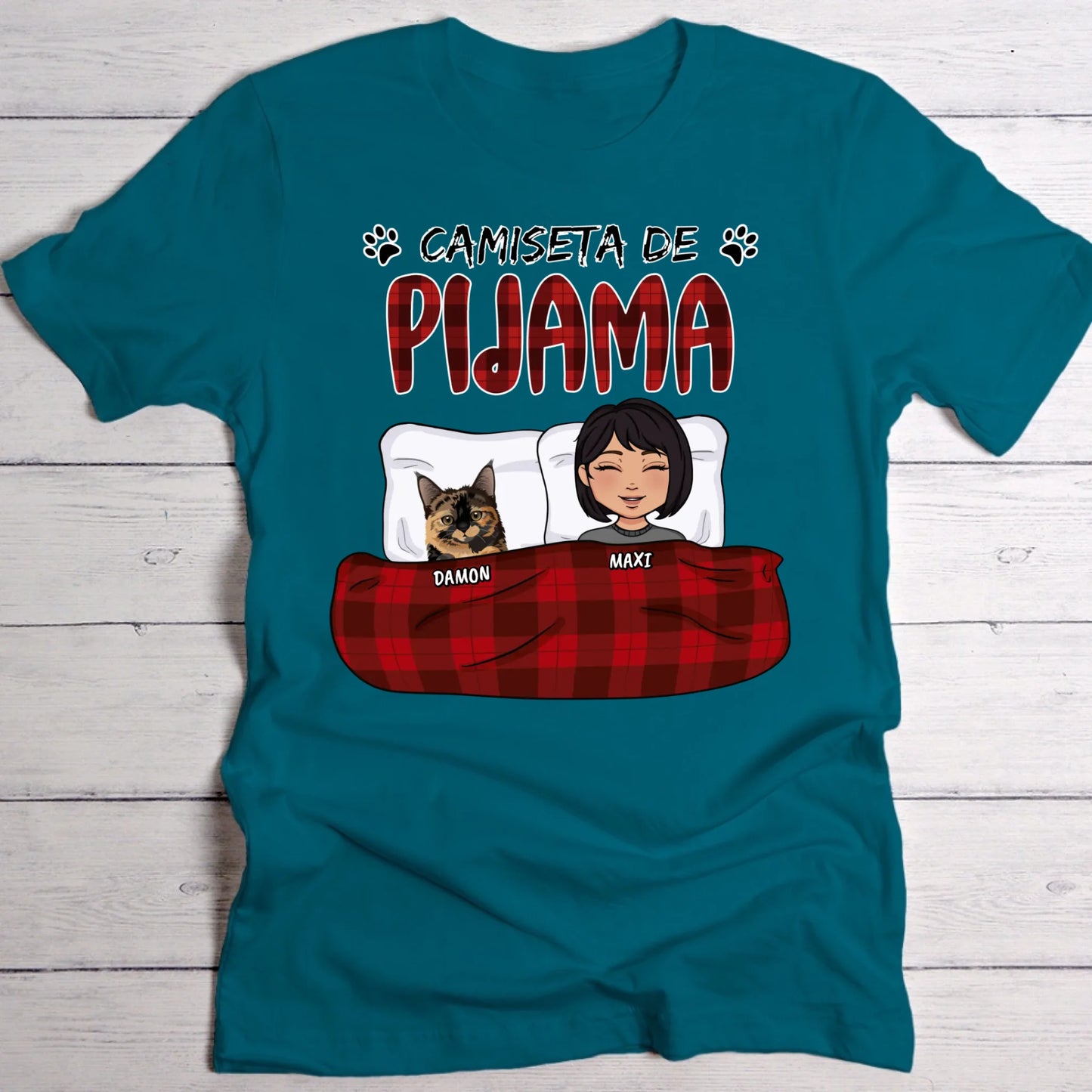 Mi camiseta de pijama - Camiseta personalizada