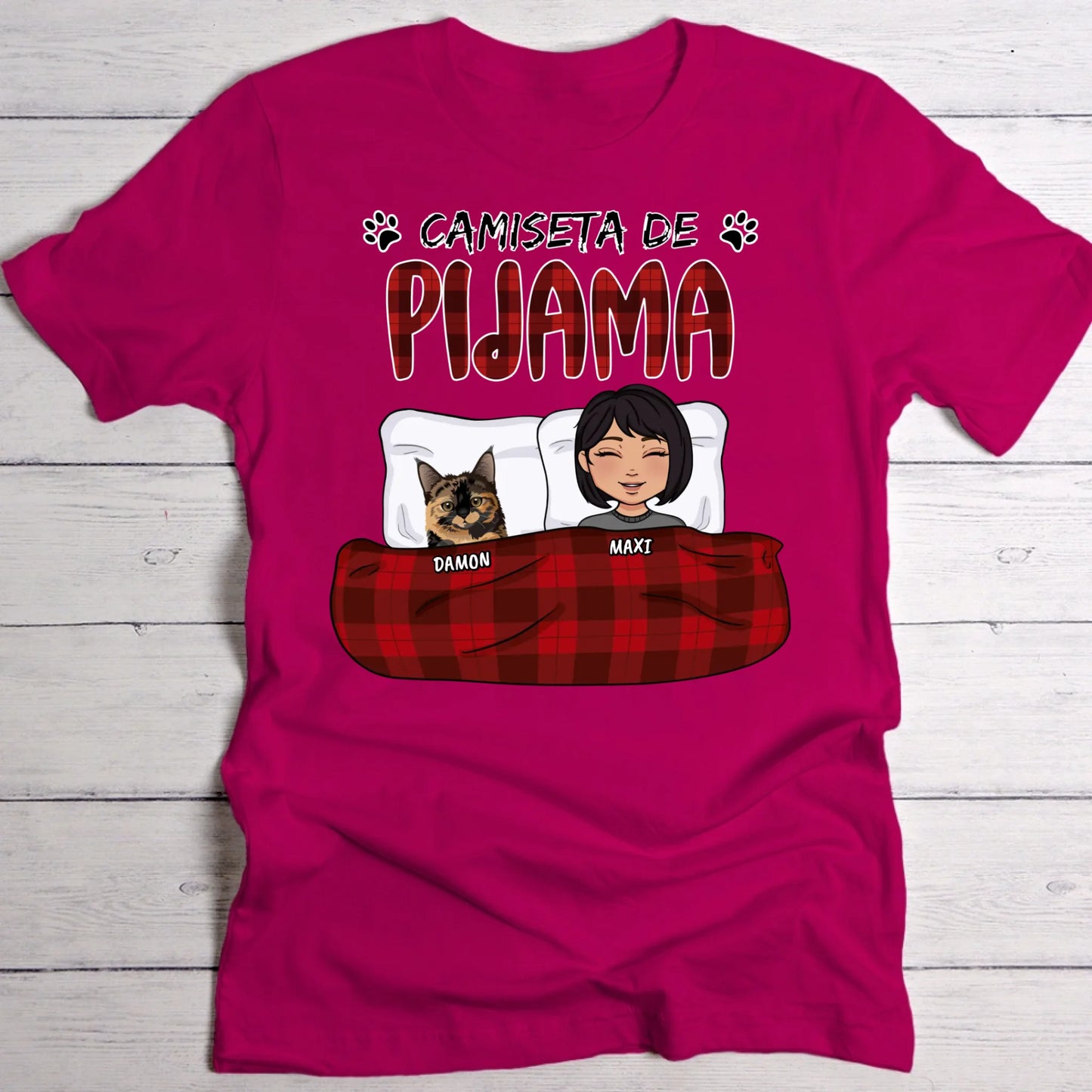 Mi camiseta de pijama - Camiseta personalizada