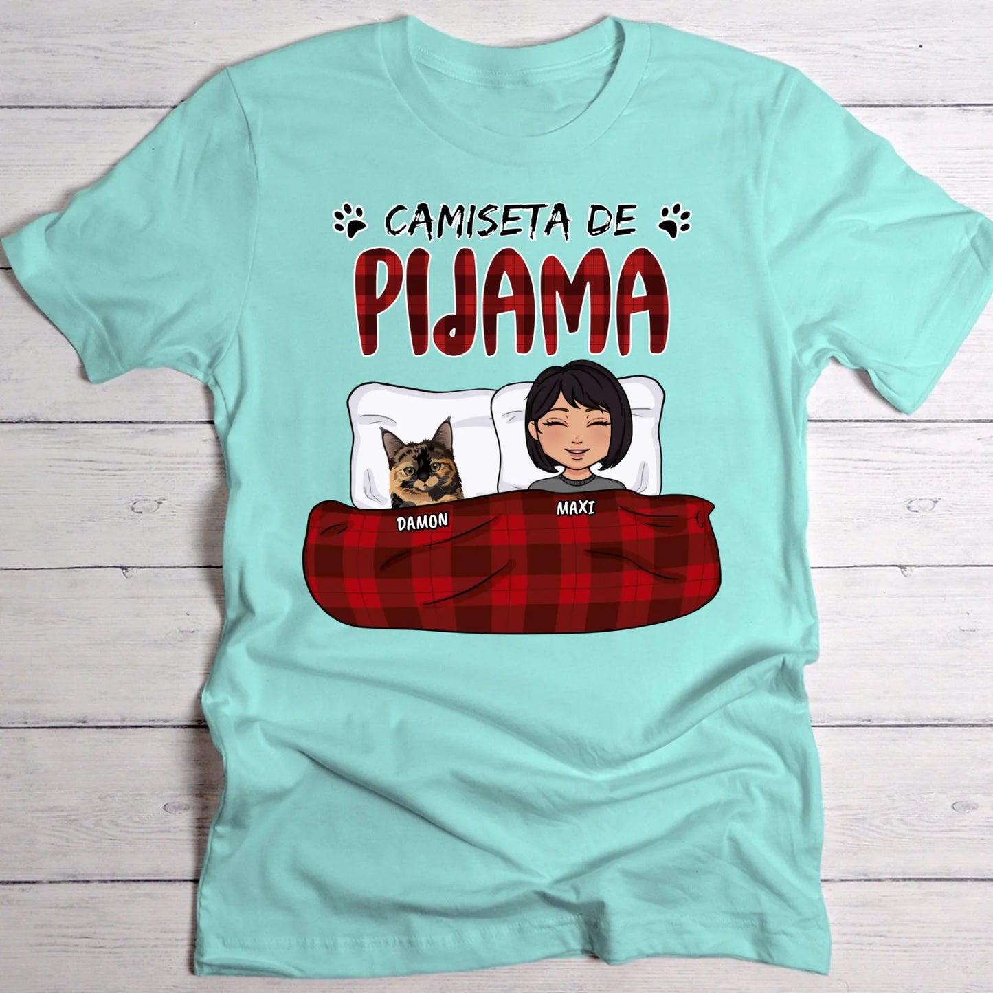 Mi camiseta de pijama - Camiseta personalizada