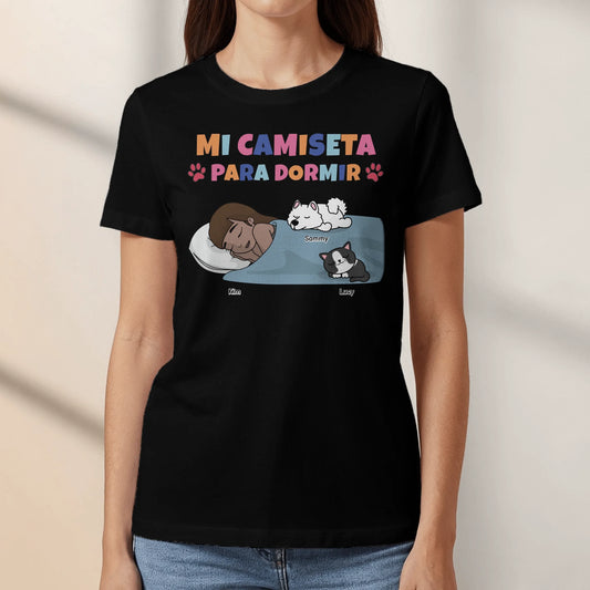Mi camiseta para dormir - Camiseta personalizada
