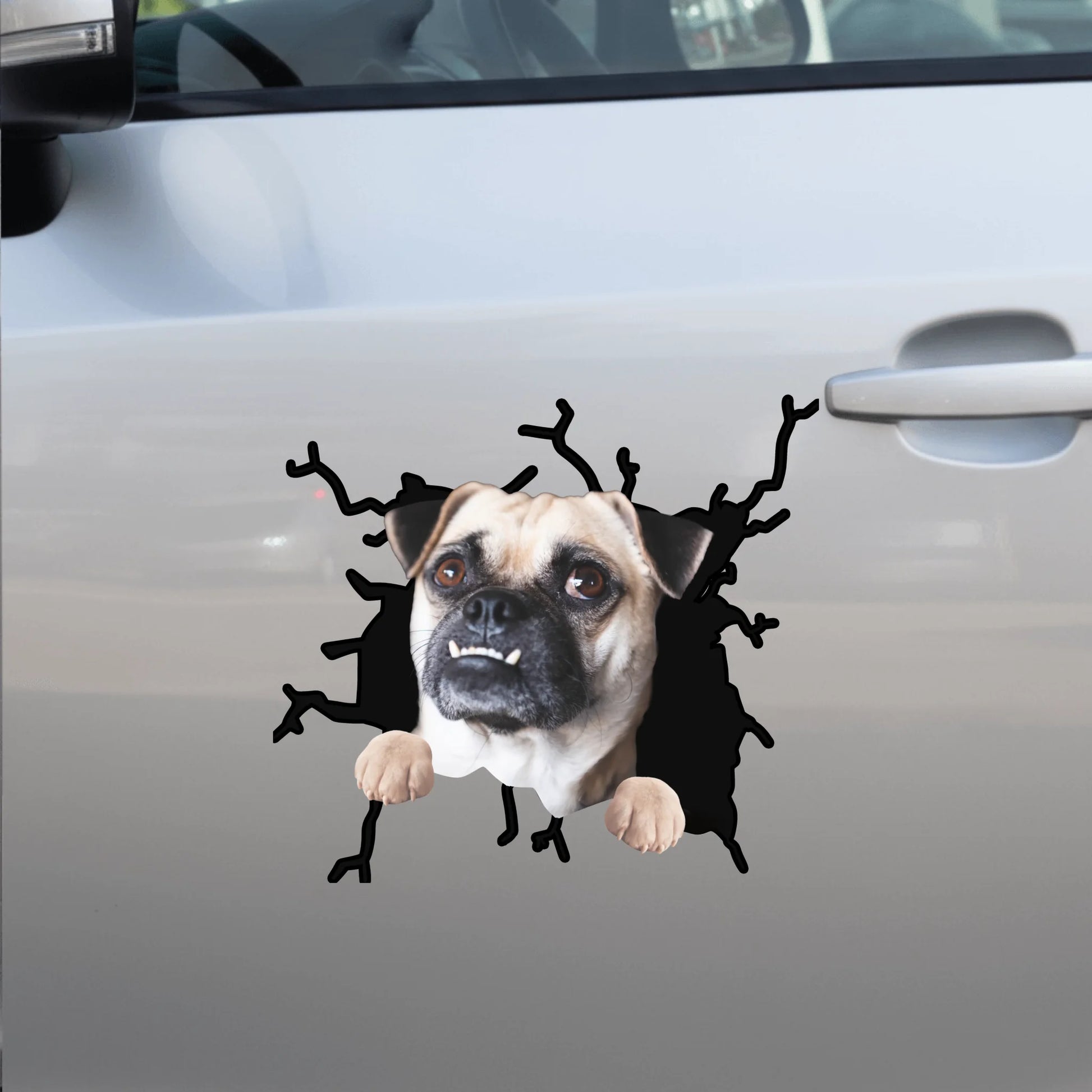 Car Sticker - SHOP NEW side door (1)