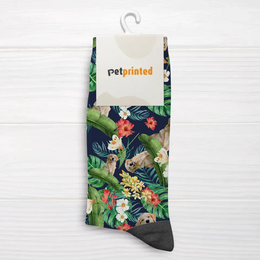 Mascotas tropicales - Calcetines personalizados