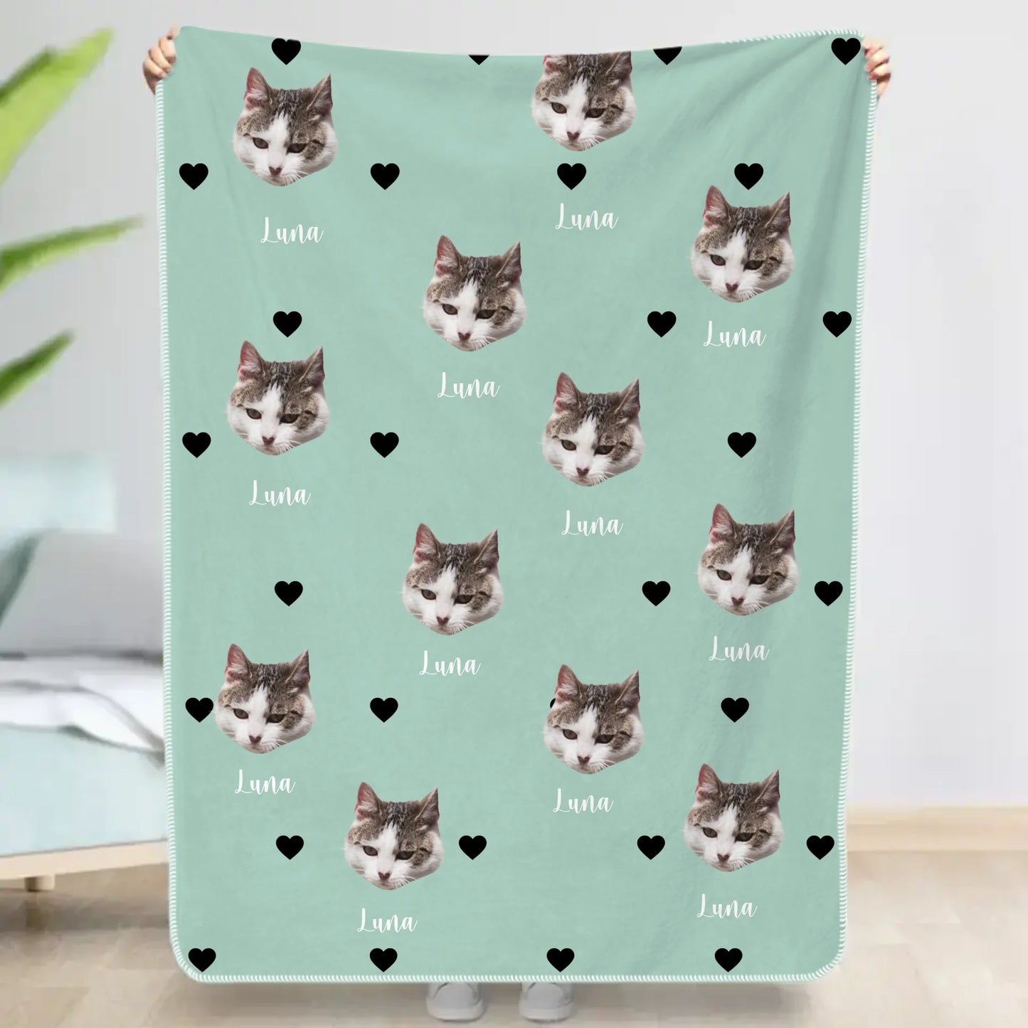 Cabecitas - Manta personalizada