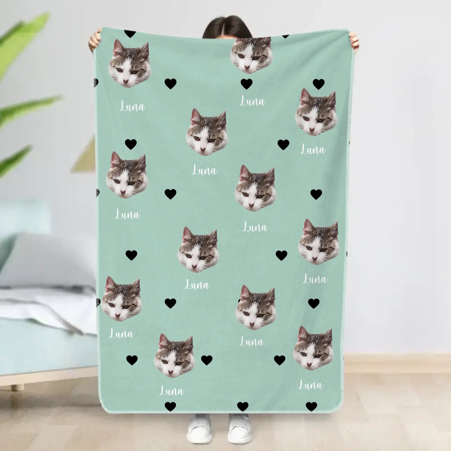 Cabecitas - Manta personalizada