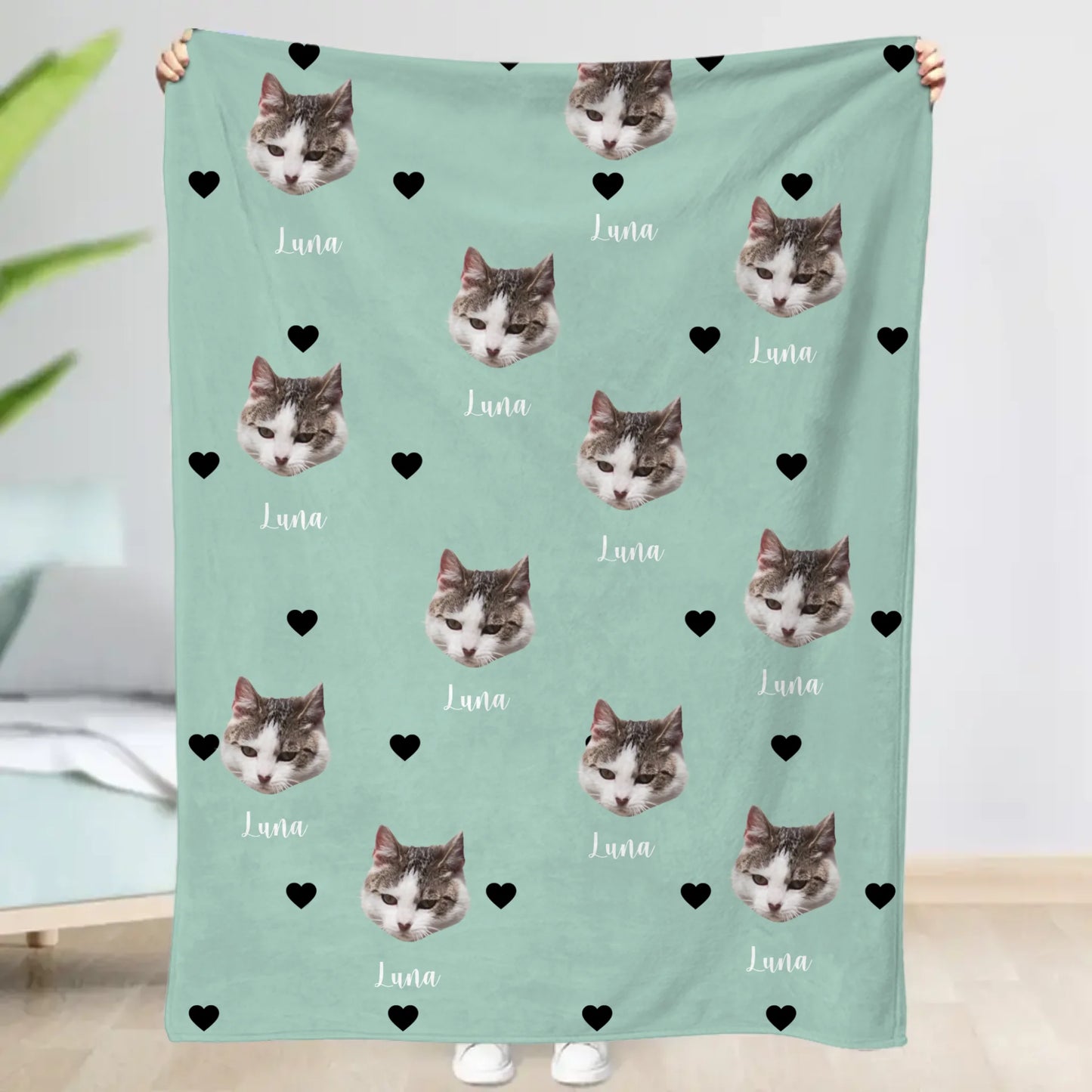 Cabecitas - Manta personalizada