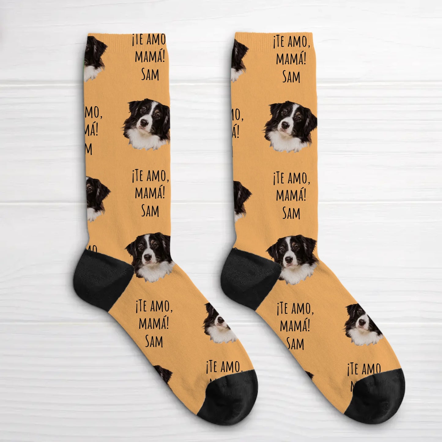 Foto con texto - Calcetines personalizados