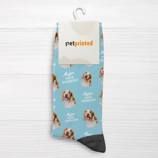 Mejor papá perruno - Calcetines personalizados