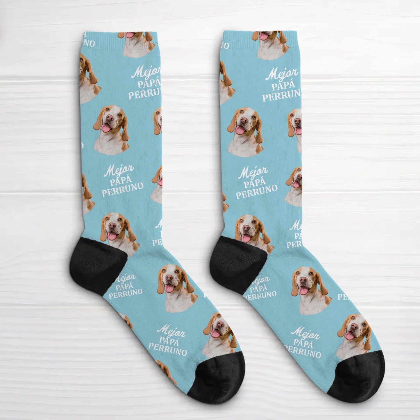Mejor papá perruno - Calcetines personalizados