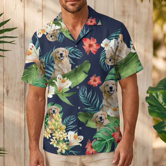 Foto - Camisa hawaiana personalizada