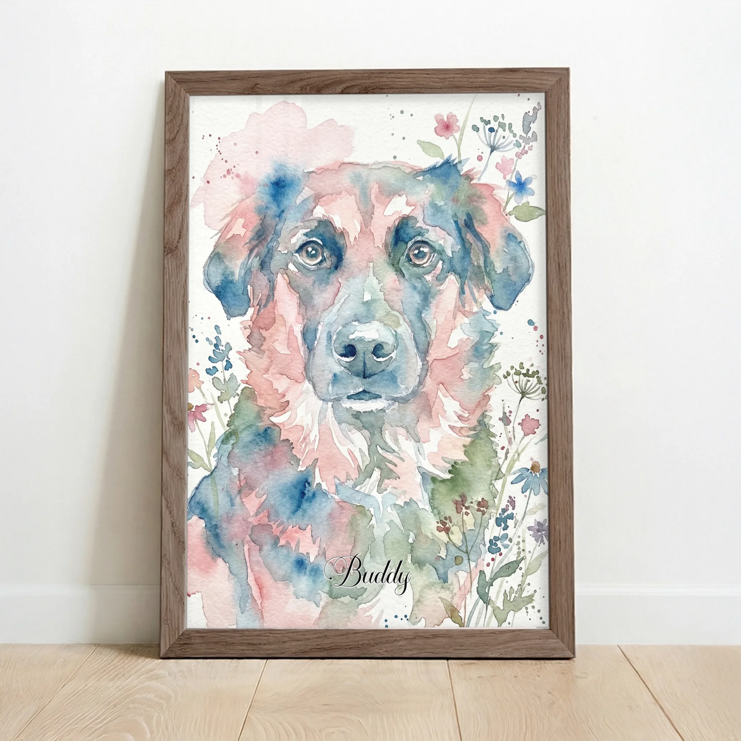 Framed Poster UK oak copy