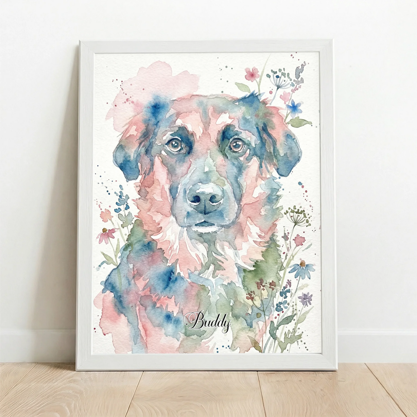 Framed Poster white