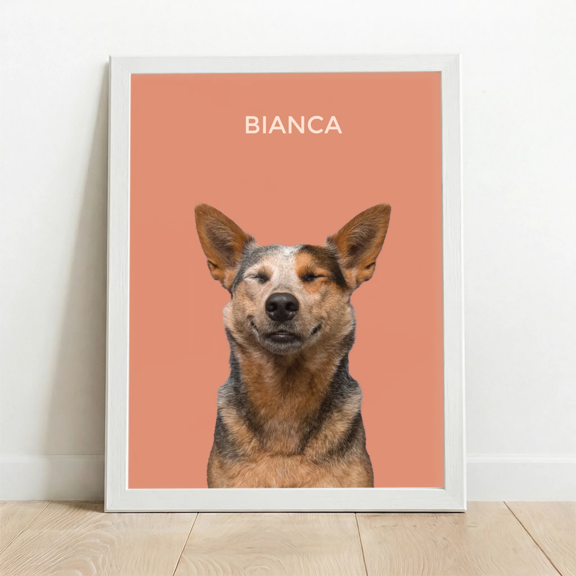 Framed Poster white