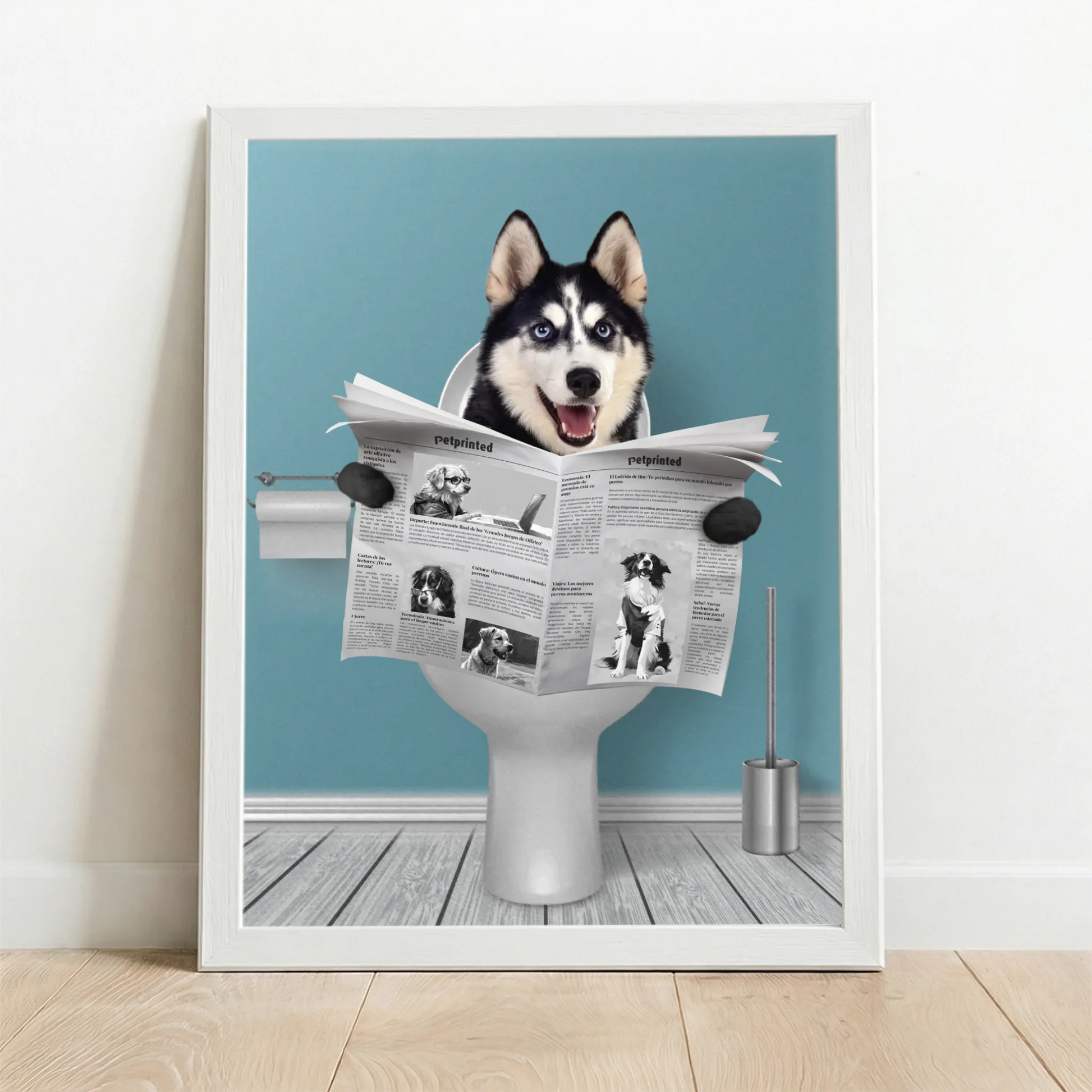Framed Poster white