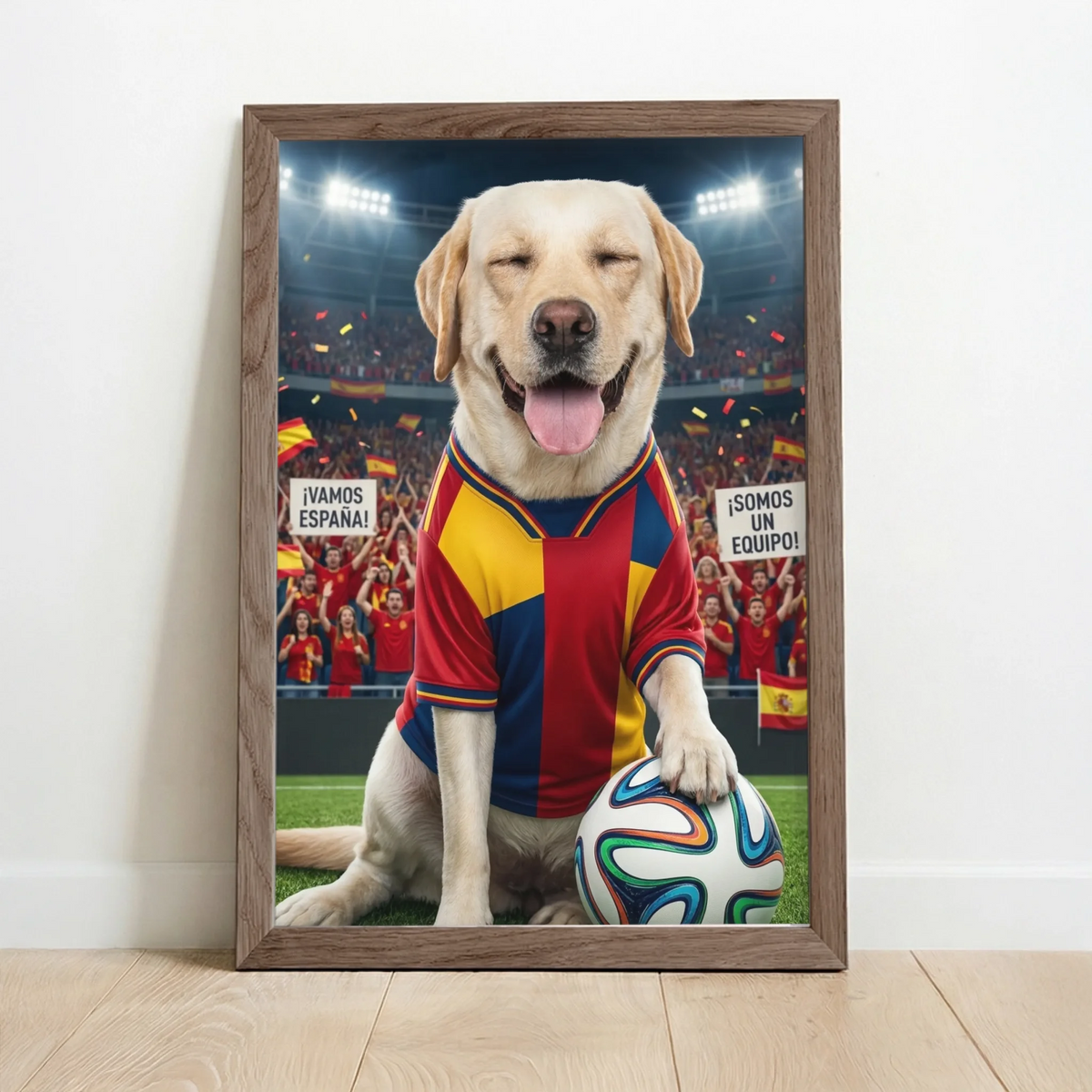 Framed Poster UK oak copy
