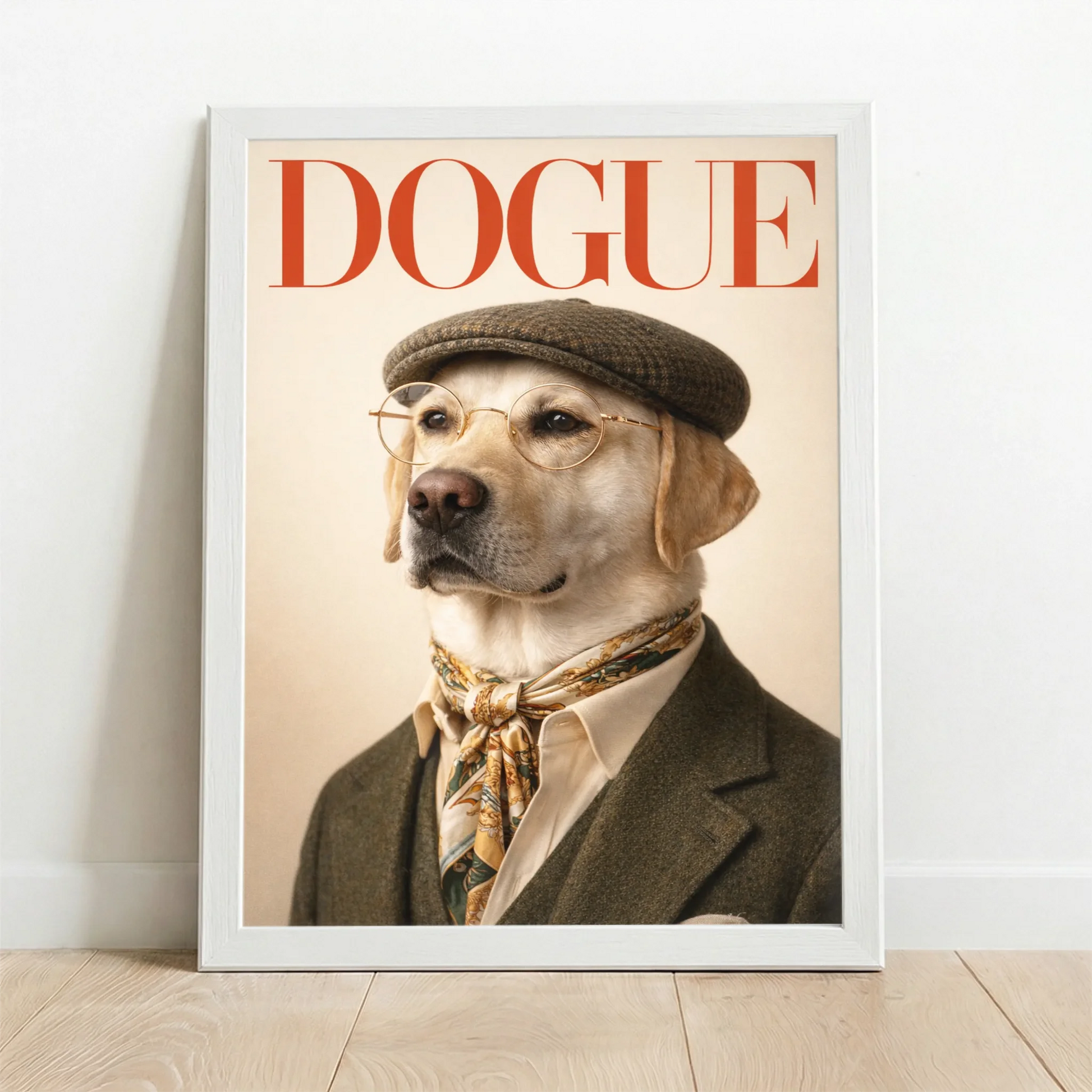Framed Poster white