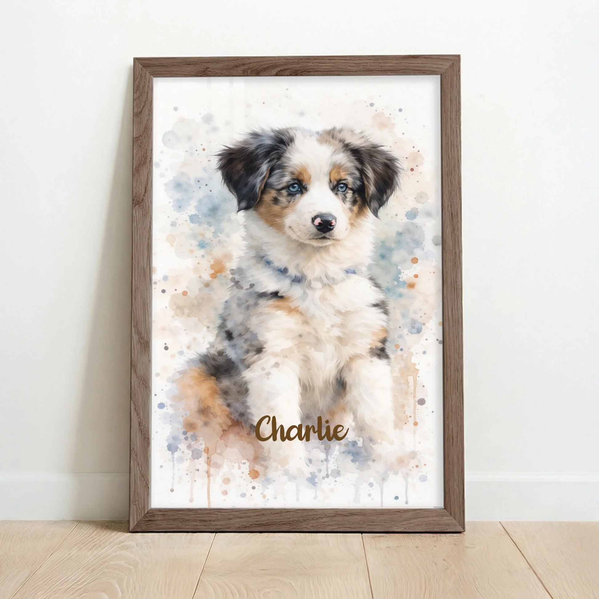 Framed Poster UK oak copy