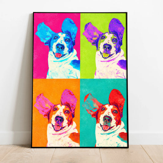 Cuadrados de colores - Póster personalizado