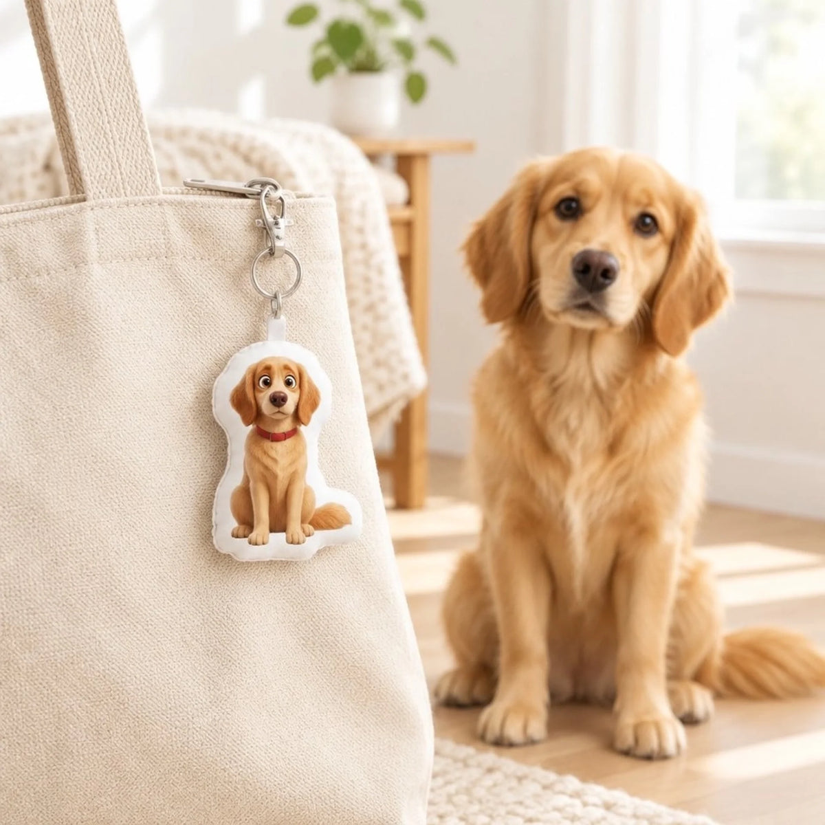 Llavero con forma personalizado – Cartoon - como colgante de bolso - Pet Printed