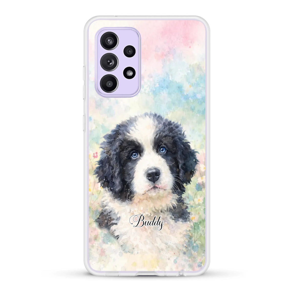 Funda personalizada - Acuarela