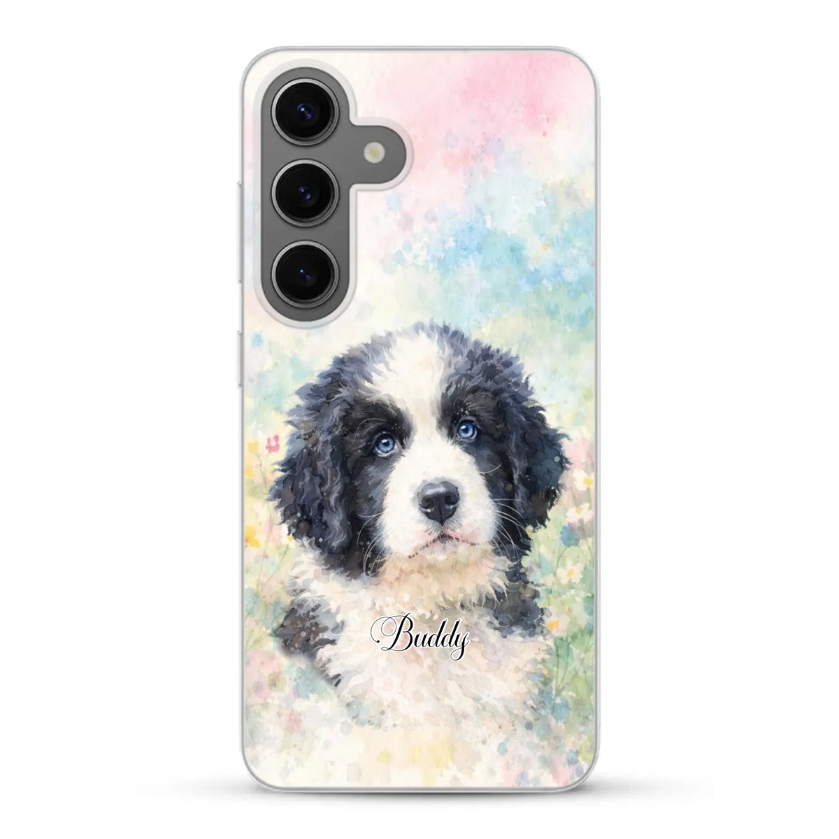 Funda personalizada - Acuarela