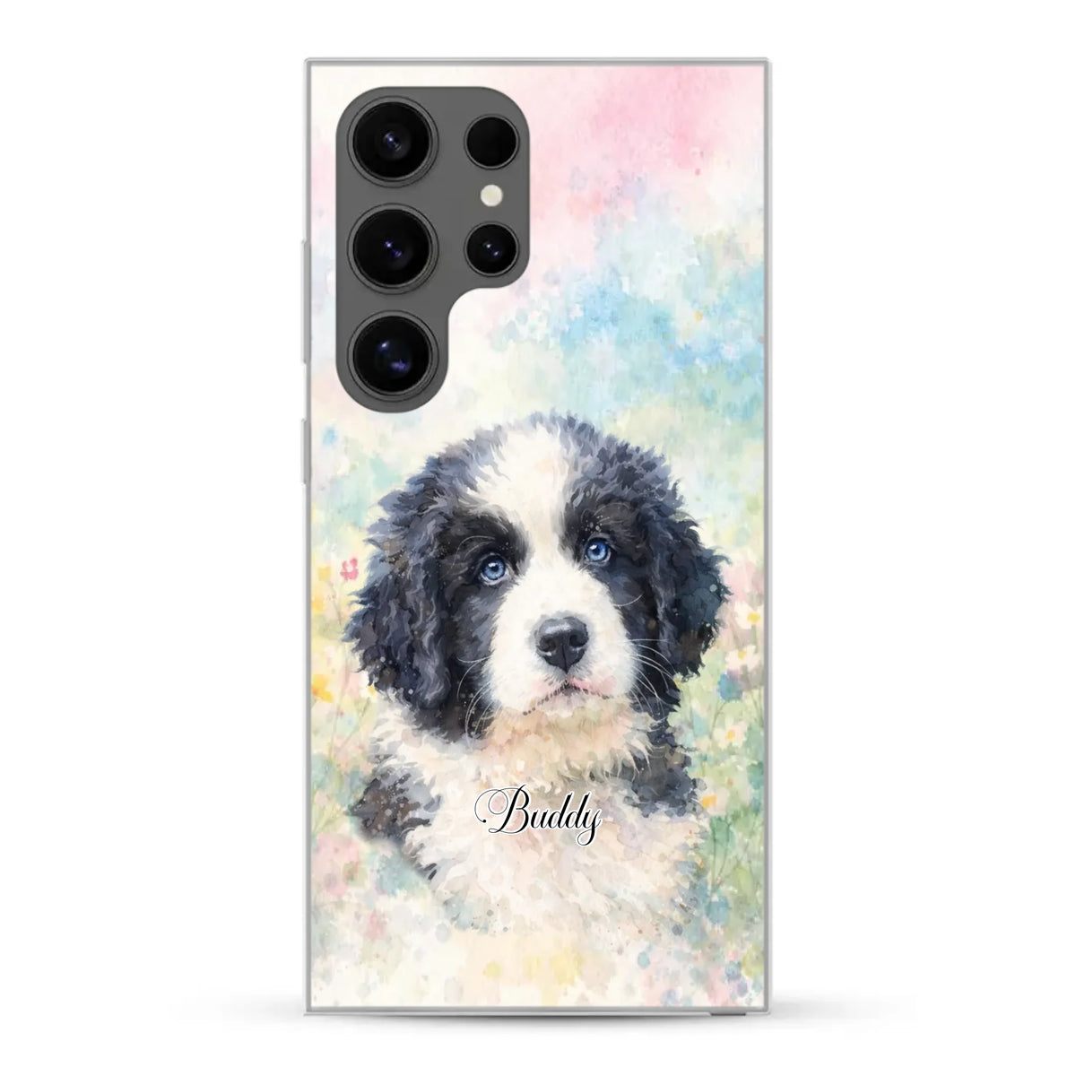 Funda personalizada - Acuarela