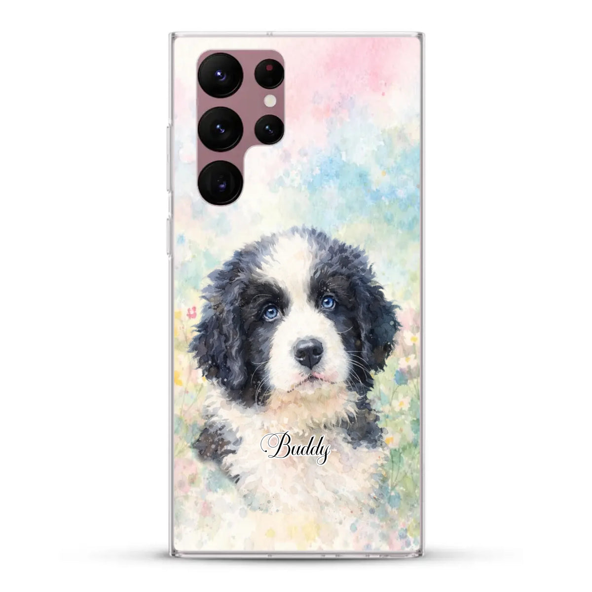 Funda personalizada - Acuarela