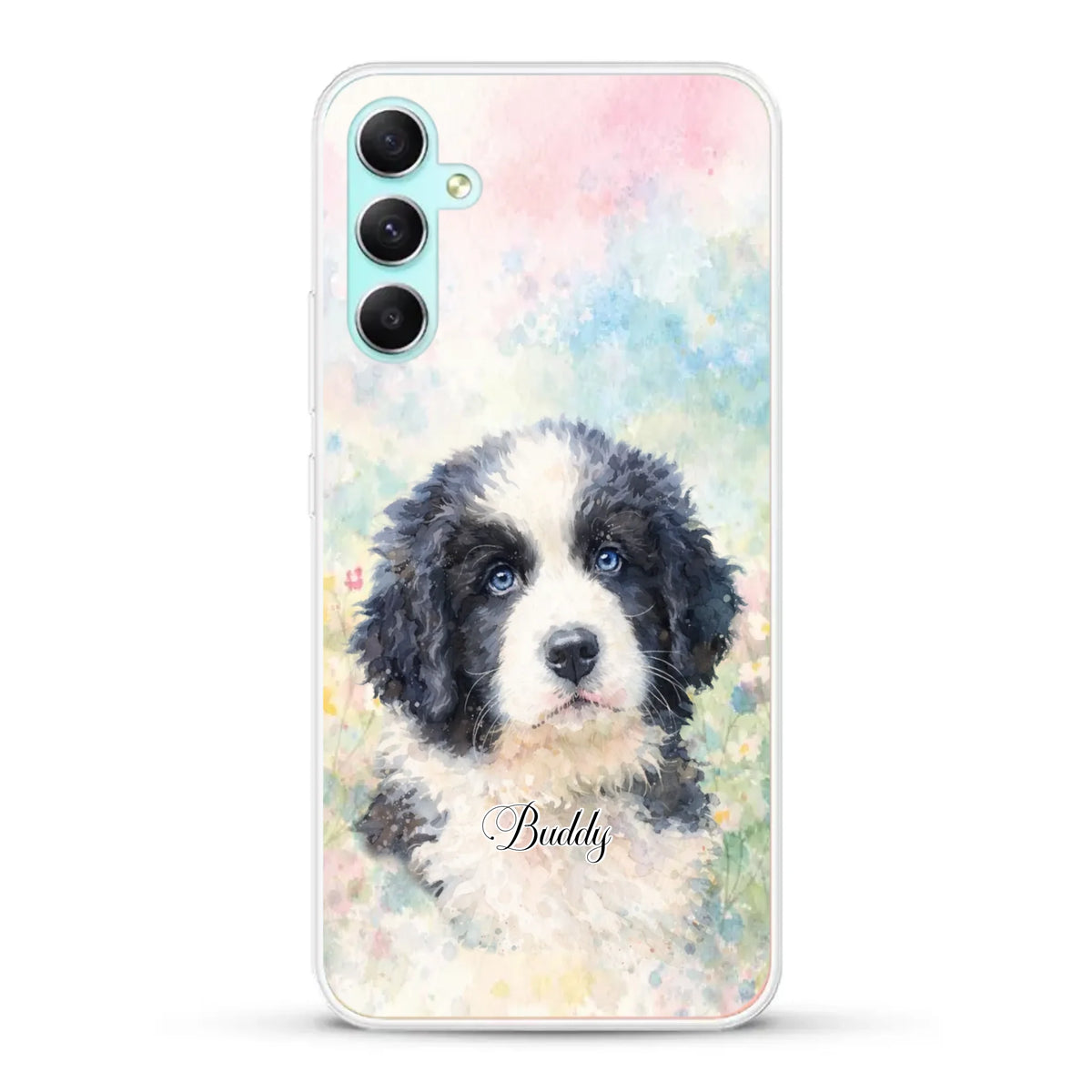 Funda personalizada - Acuarela