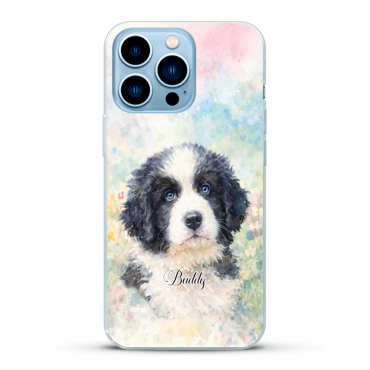 Funda personalizada - Acuarela
