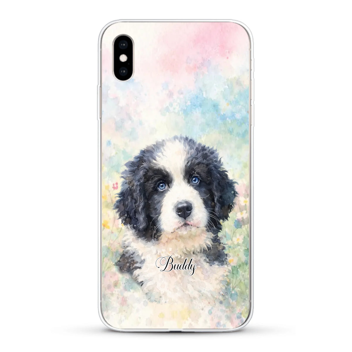 Funda personalizada - Acuarela