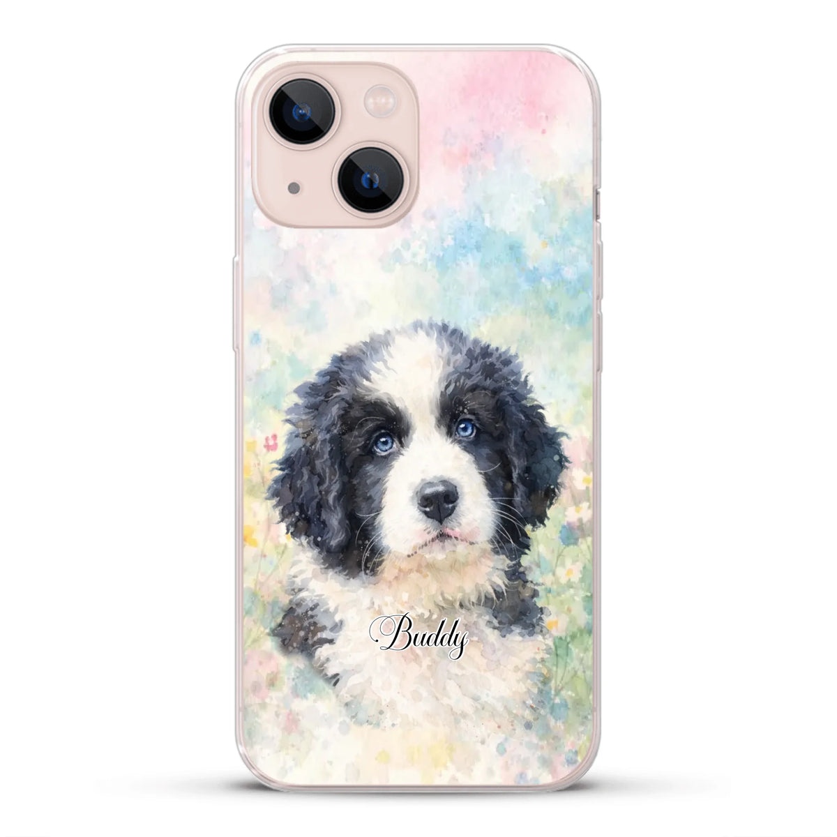 Funda personalizada - Acuarela