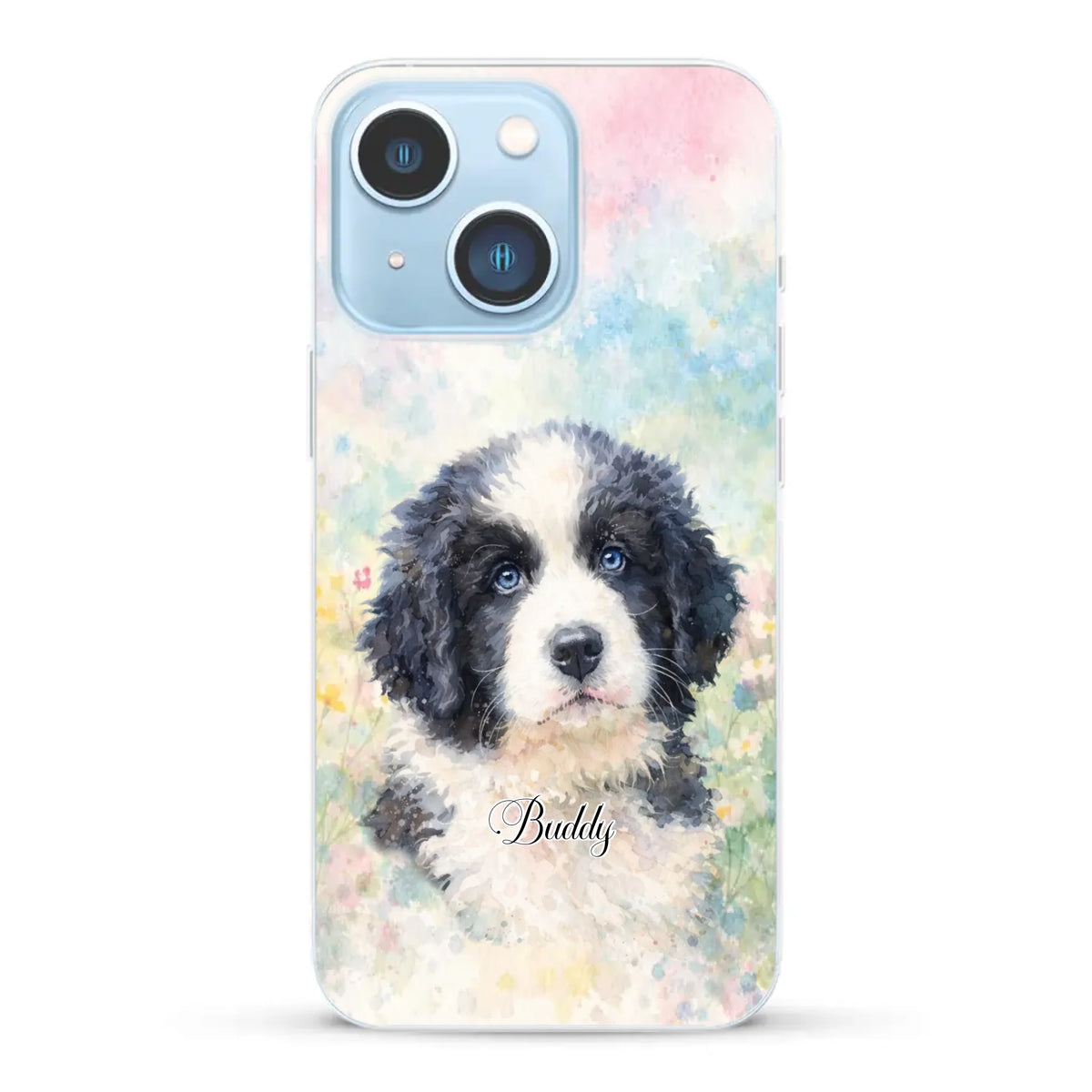 Funda personalizada - Acuarela