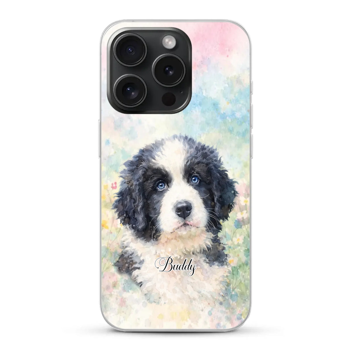 Funda personalizada - Acuarela