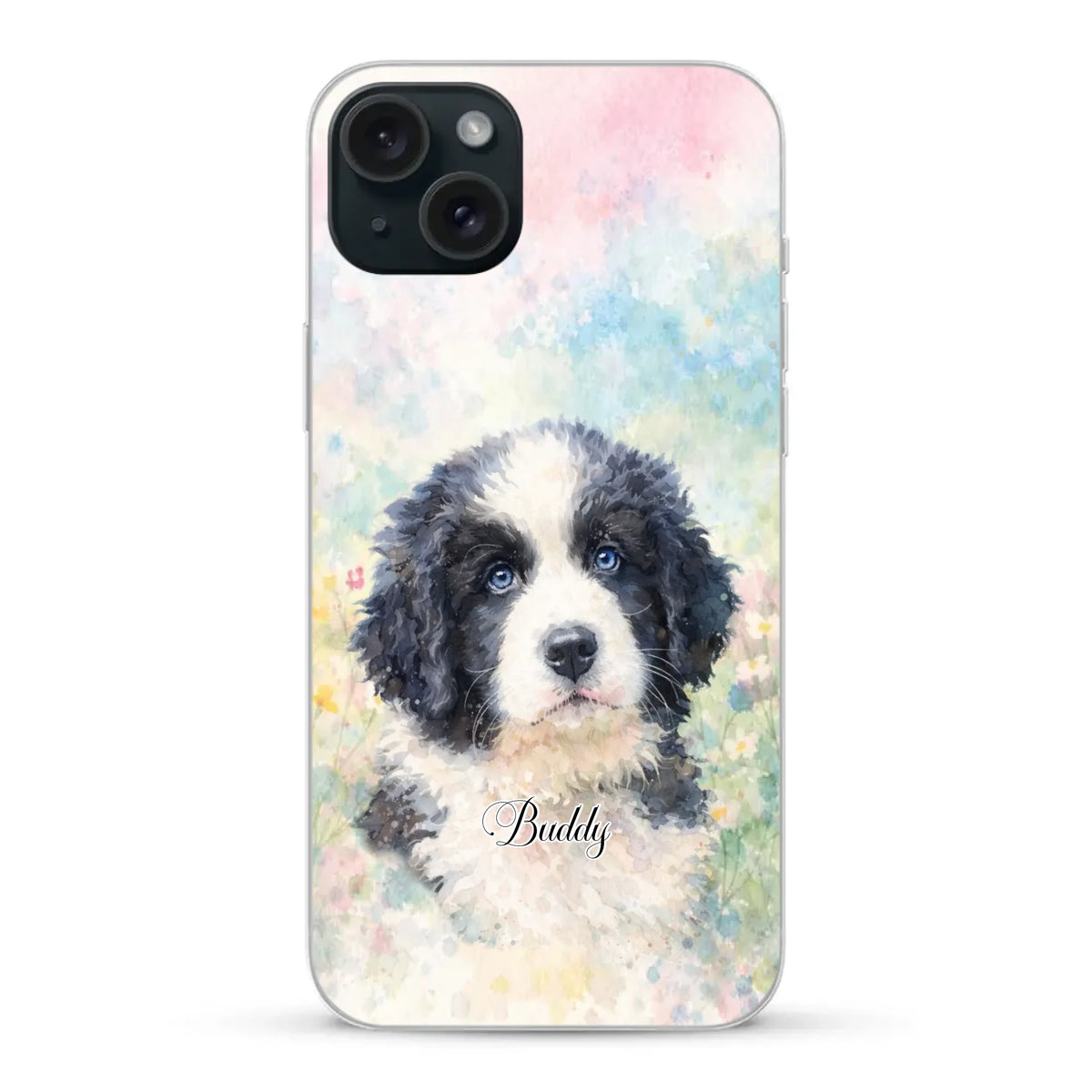 Funda personalizada - Acuarela