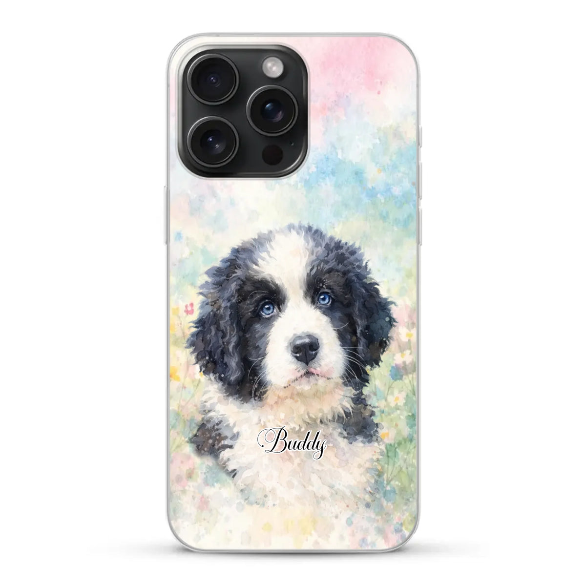 Funda personalizada - Acuarela