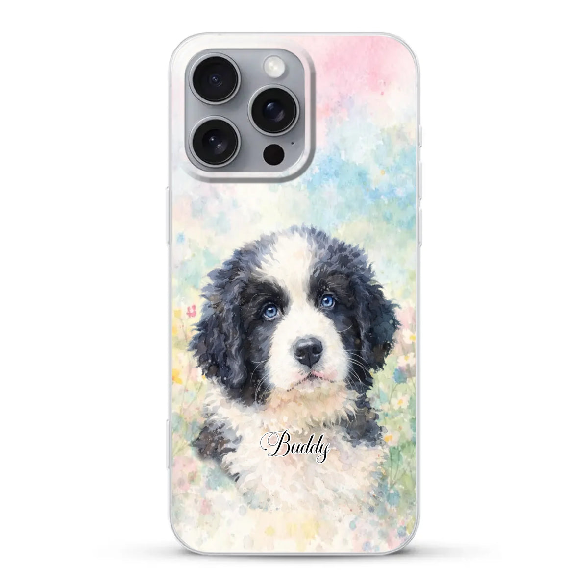 Funda personalizada - Acuarela